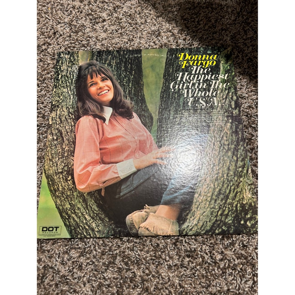 Donna Fargo The Happiest Girl‎ In The Whole USA LP 1972 Dot Records DOS-26000